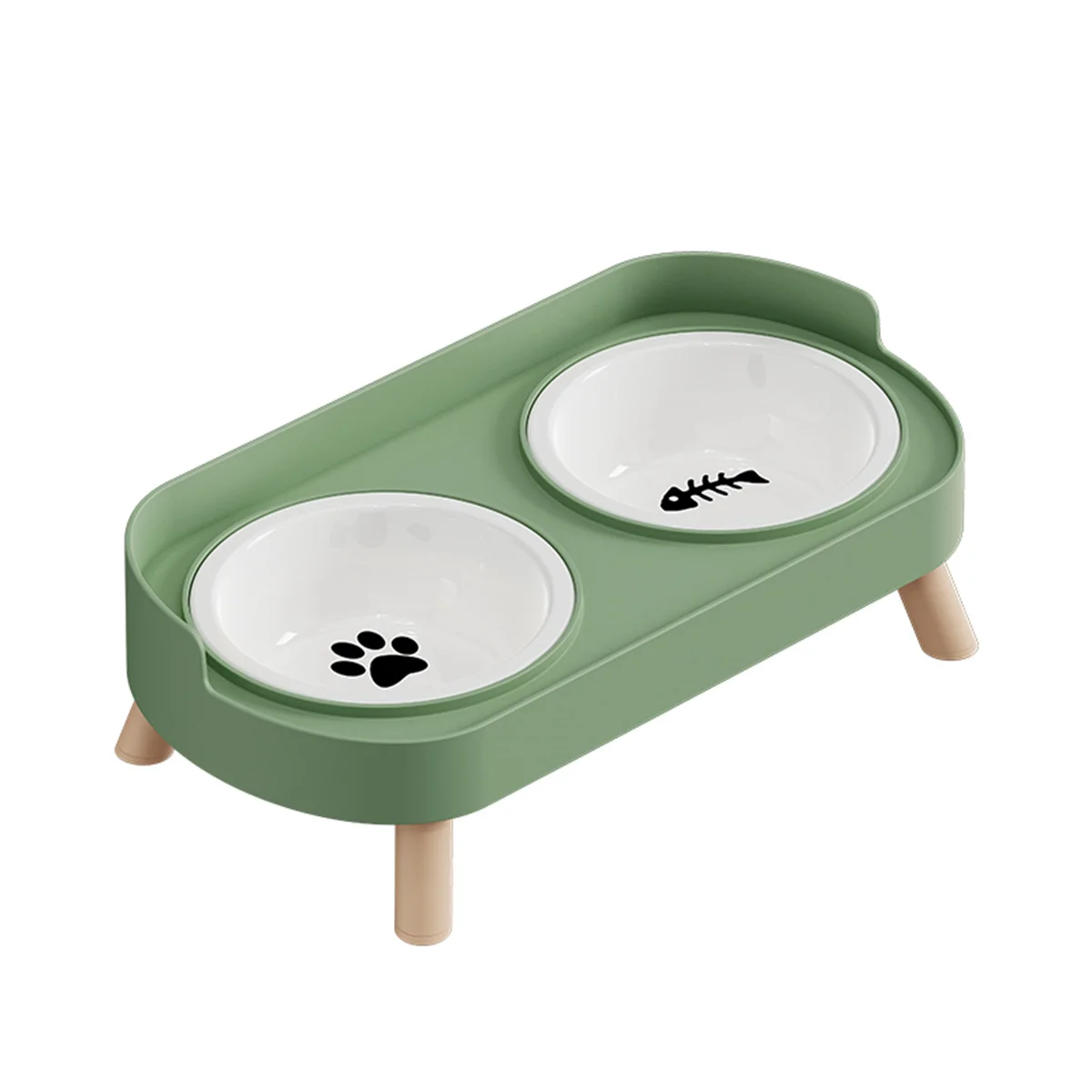 Colorful Double Pet Bowl – Food & Water Stainless Steel Feeder - Image 4